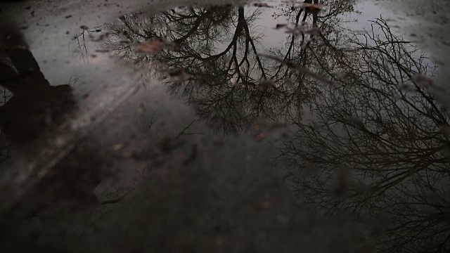 雨天视频素材