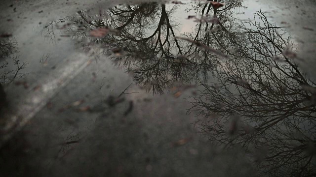 雨天视频素材