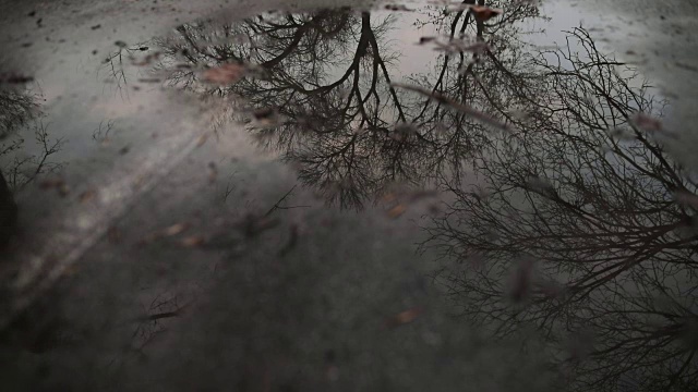 雨天视频素材