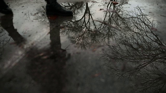 雨天视频素材