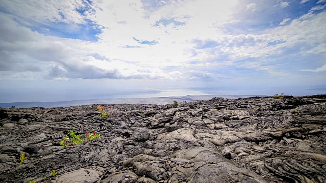 夏威夷火山国家公园视频素材