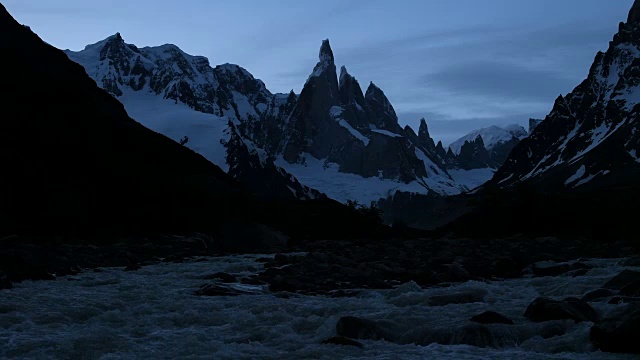 阿根廷的Cerro Torre视频素材