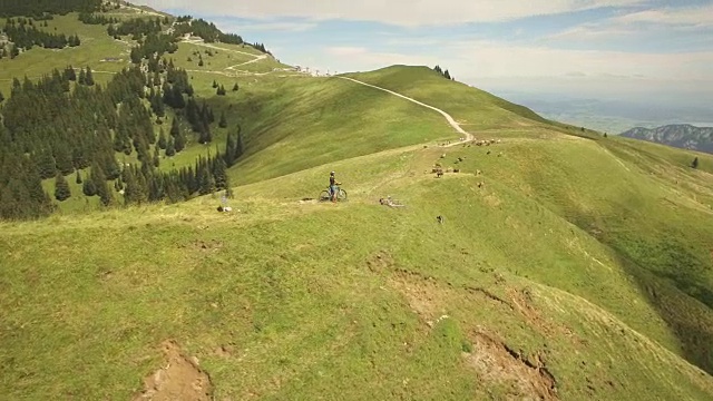 山地自行车视频素材