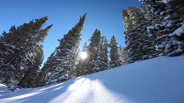 滑雪视频素材