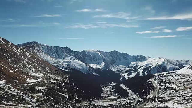 科罗拉多州的高峰视频素材