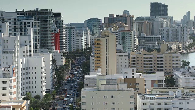 迈阿密海滩城市视频素材