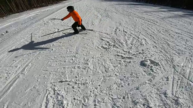 滑雪视频素材