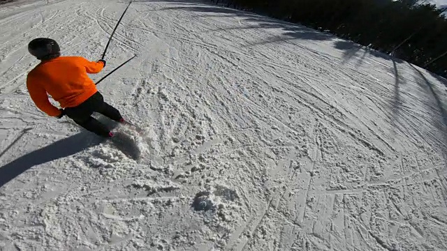 滑雪视频素材