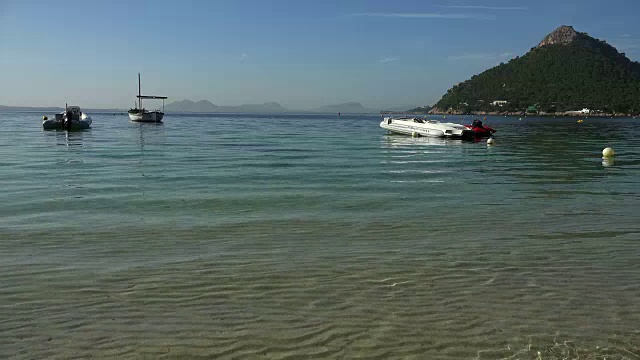 Cala Pi de la Posada, Cap de formento，马略卡岛，巴利阿里群岛，西班牙，地中海，欧洲视频素材