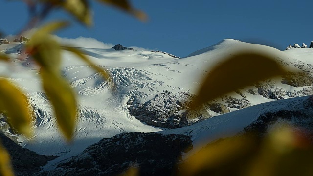 山区的季节变化视频素材