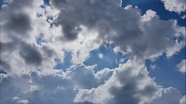 夏季天空时间流逝视频素材