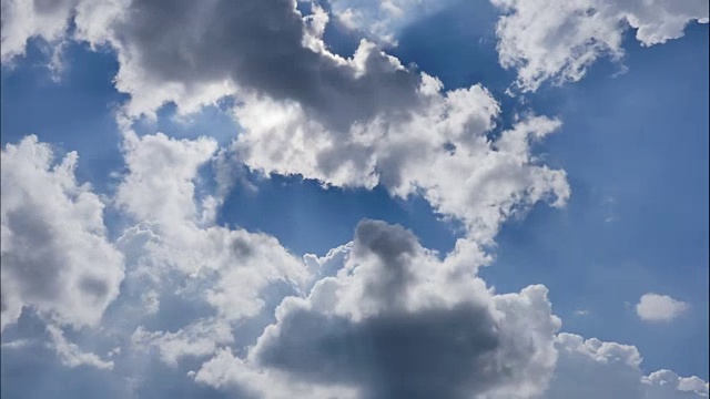 夏季天空时间流逝视频素材