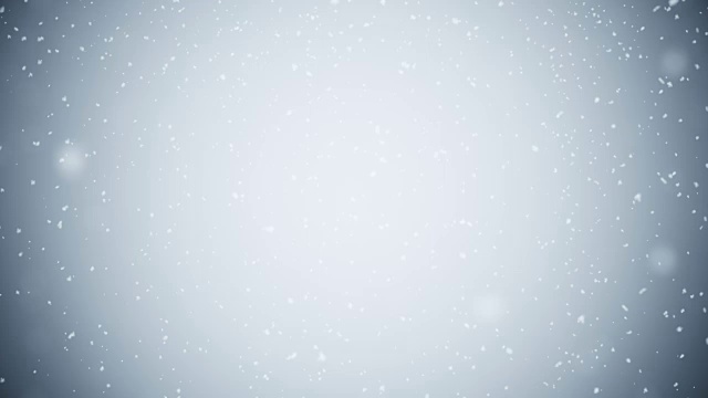 冬季主题降雪背景循环视频素材