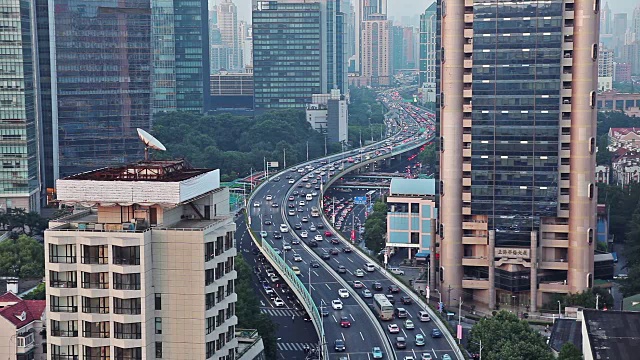 公路高架视图视频下载