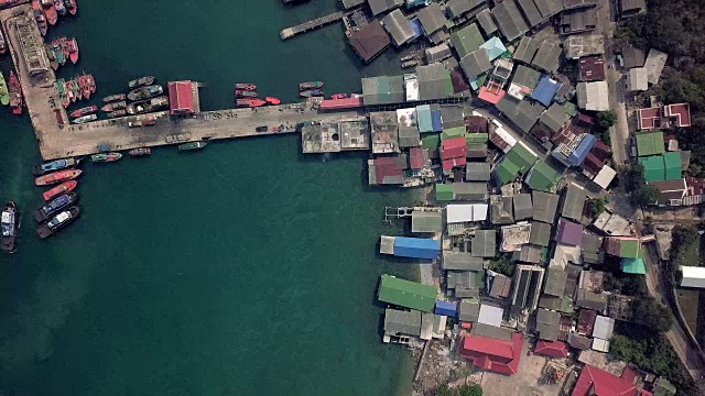 4K:泰国泗水岛鸟瞰图视频素材