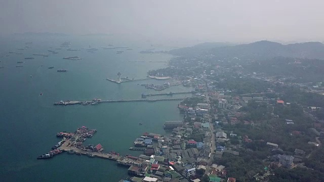 4K:泰国泗水岛鸟瞰图视频素材