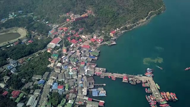 4K:泰国泗水岛鸟瞰图视频素材