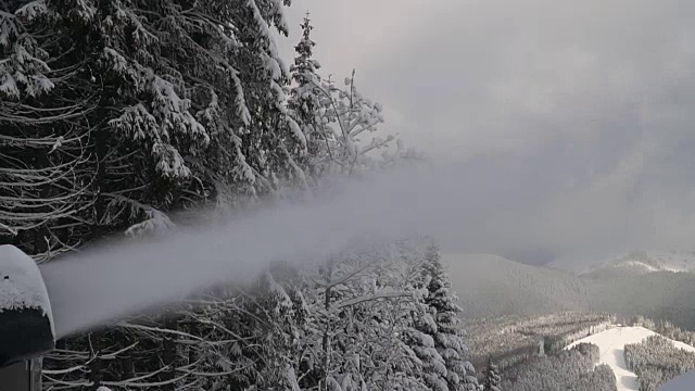 雪佳能视频素材