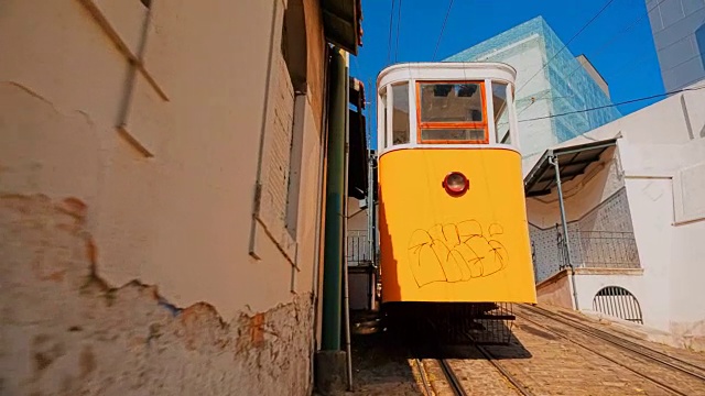 Elevador do Lavra，葡萄牙里斯本视频素材