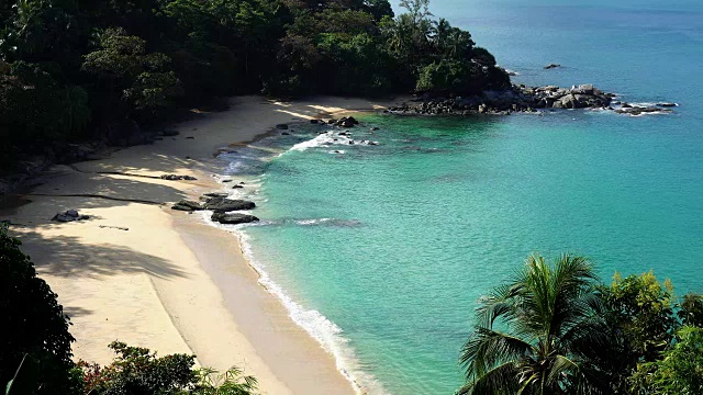 美丽的热带岛屿和普吉岛的风景夏季视频素材