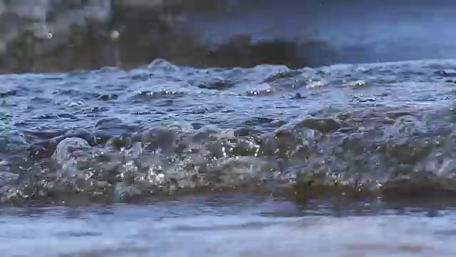 流水和波浪视频素材