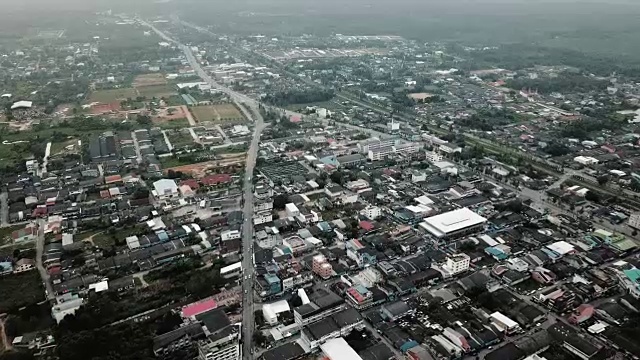 无人机:空中公路之旅视频素材