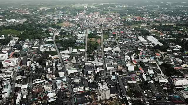 无人机:空中公路之旅视频素材