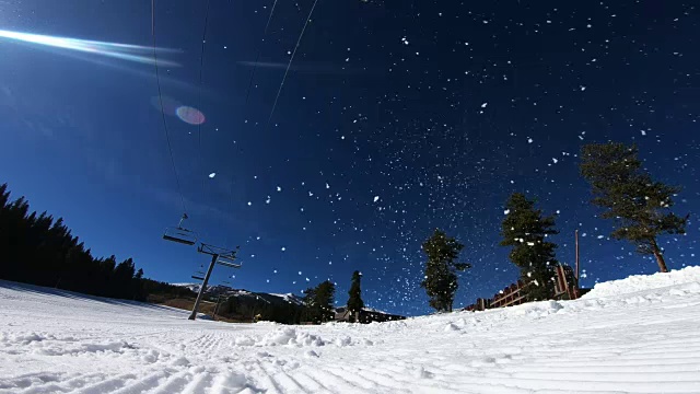 滑雪视频素材