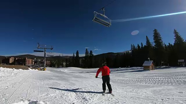 滑雪视频素材