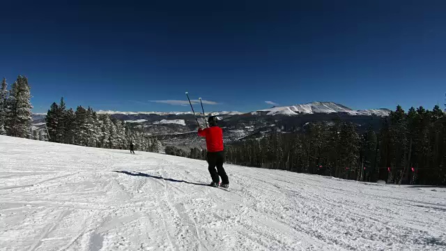 滑雪视频素材