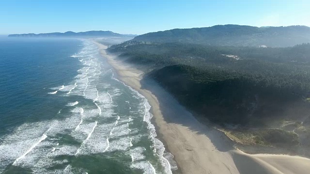 海岸线波视频素材