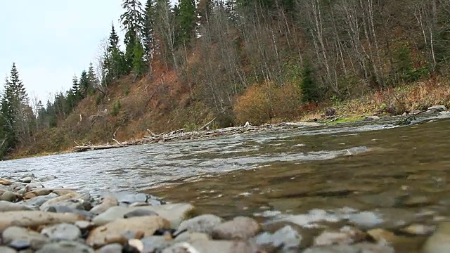 美丽的速度山河视频素材