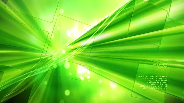粒子背景绿色视频素材