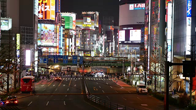 日本东京新宿区视频素材