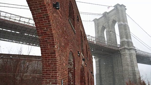 布鲁克林暴雪视频素材