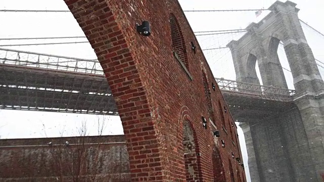 布鲁克林暴雪视频素材