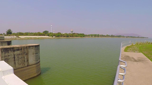 风景:泰国，Pa Sak Cholasit Dam视频素材