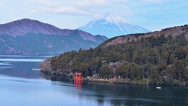 在箱根的日本富士山上视频素材