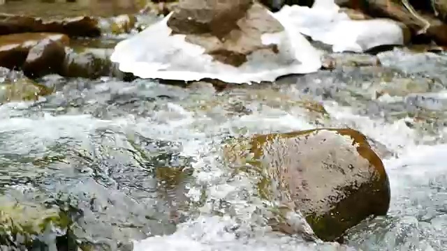 春季山河视频素材