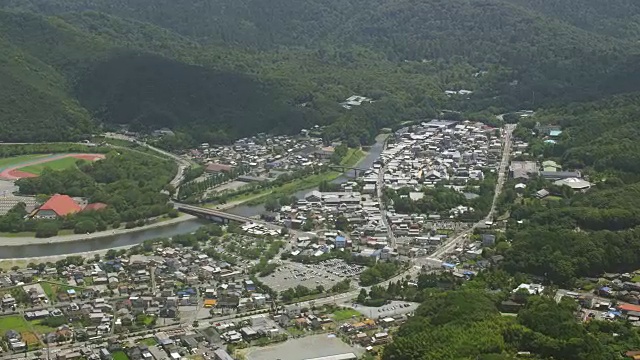 日本上空鸟瞰图视频下载