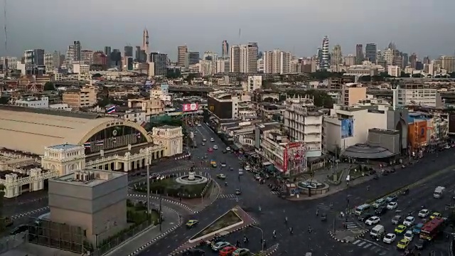 延时旅行目的地曼谷视频素材