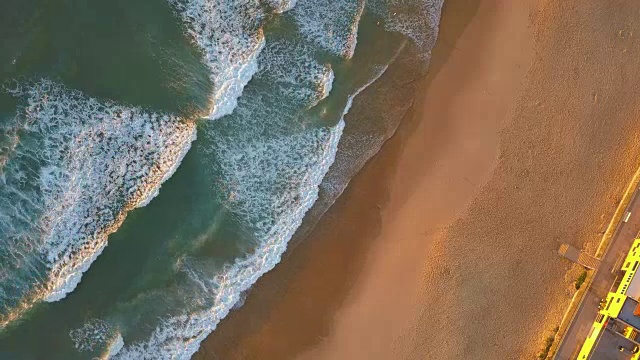 空的海岸线视频素材