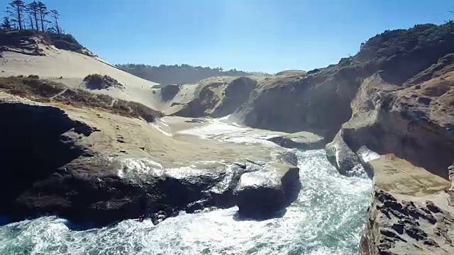 海洋沙丘视频素材