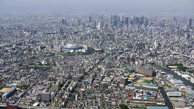 日本上空鸟瞰图视频下载