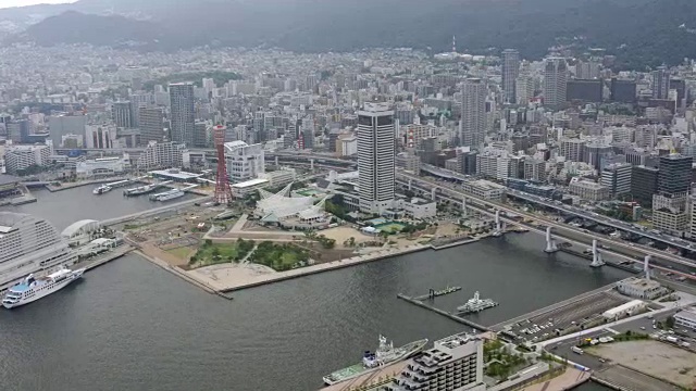 日本上空鸟瞰图视频下载