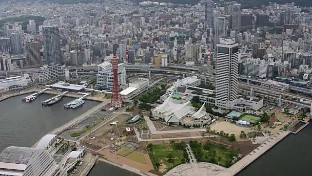 日本上空鸟瞰图视频素材