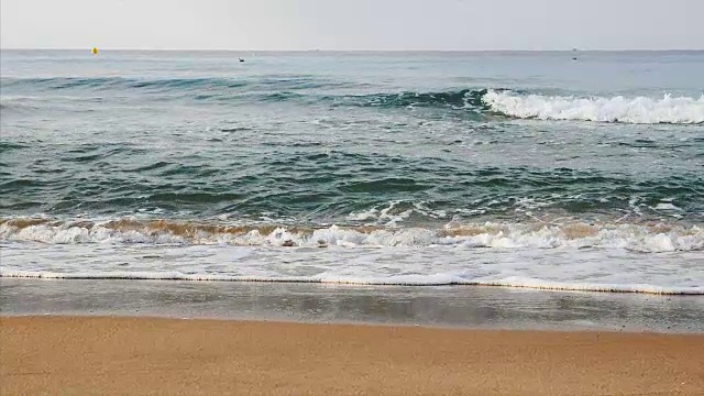 海滩度假。慢视频下载