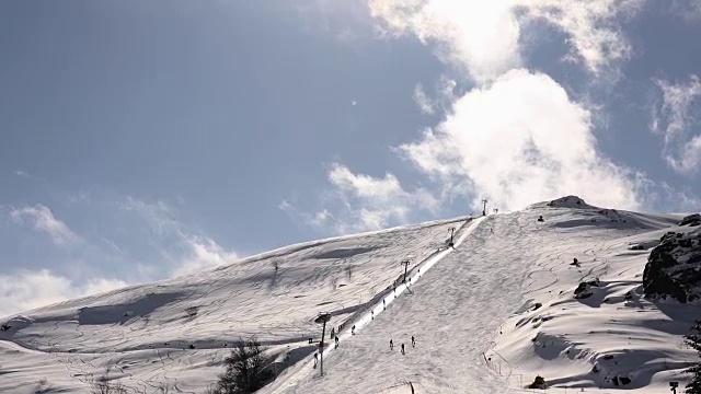 滑雪场视频素材