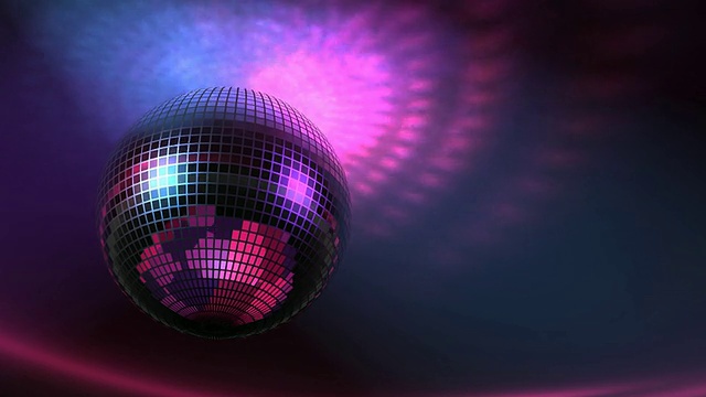 Funky Disco Ball Fast(可循环)视频素材