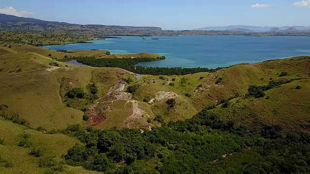 弗洛雷斯国家公园的Labuan Bajo National Park。视频素材